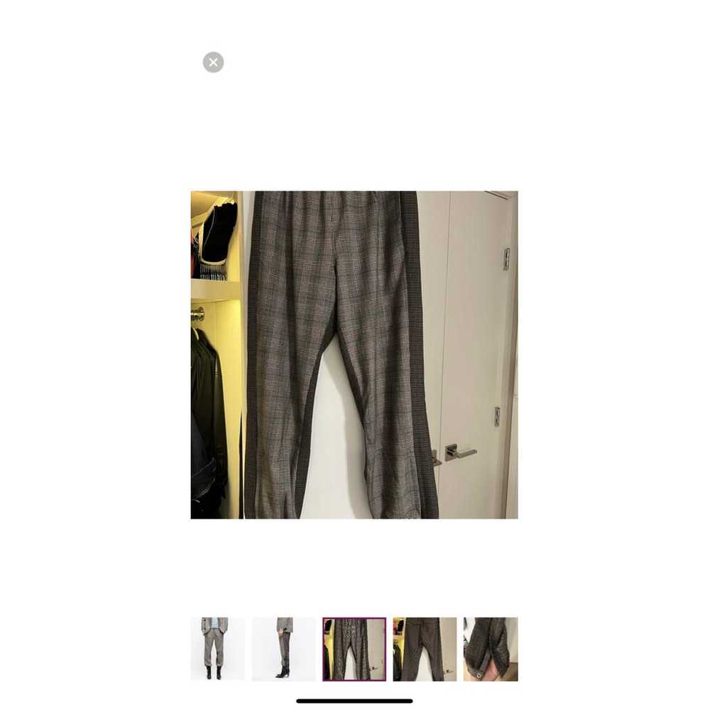 Zadig & Voltaire Wool carot pants - image 4