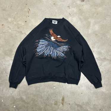 Lee × Streetwear × Vintage Vintage Eagle Sweatshi… - image 1