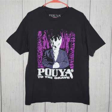 Pouya To The Grave Band Shirt, size Large - image 1