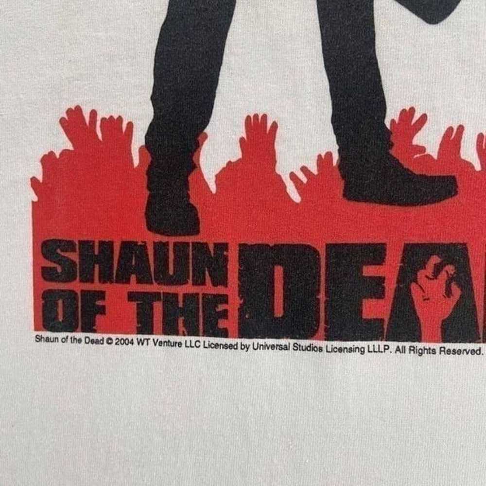 Vintage 2004 Anvil Shaun of the Dead T-Shirt Movi… - image 4