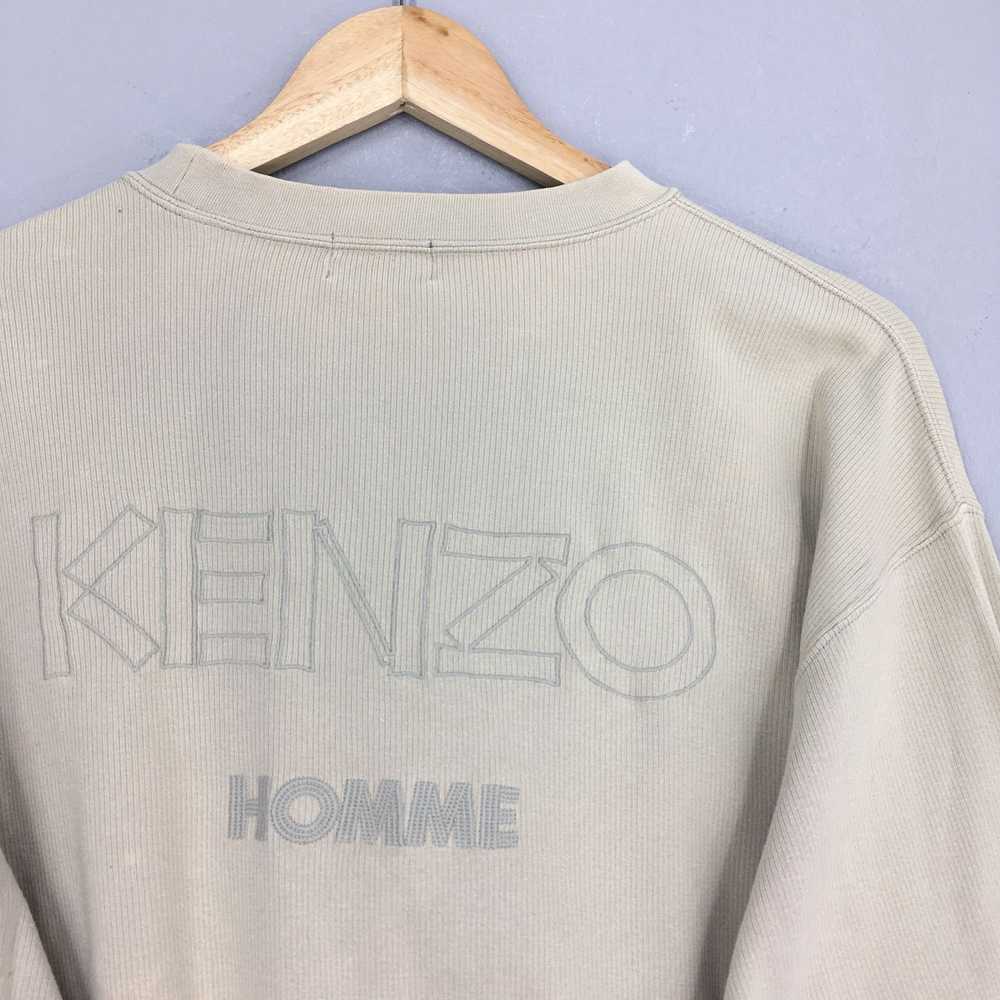 Kenzo × Streetwear Vintage Kenzo Paris Homme Brow… - image 2