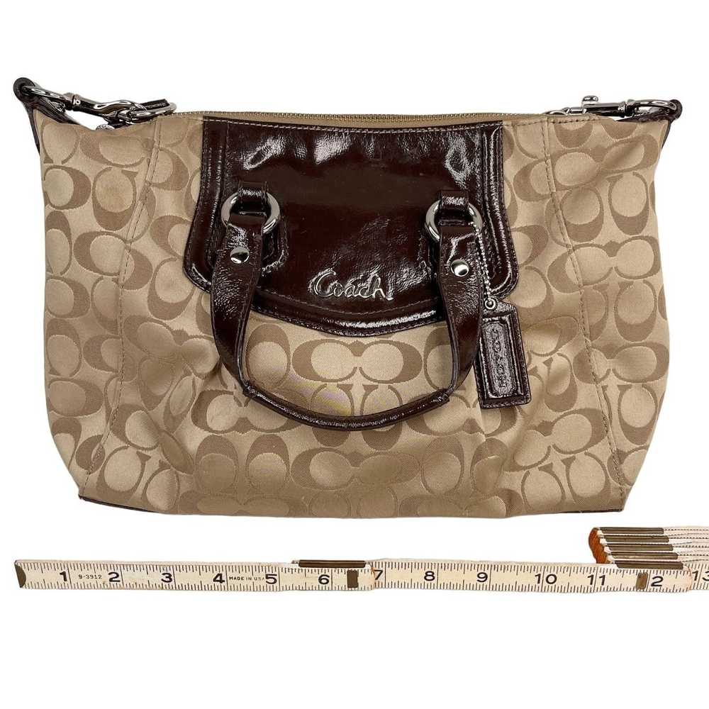 Coach Coach Ashley Signature Satchel Shoulder Bag… - image 2