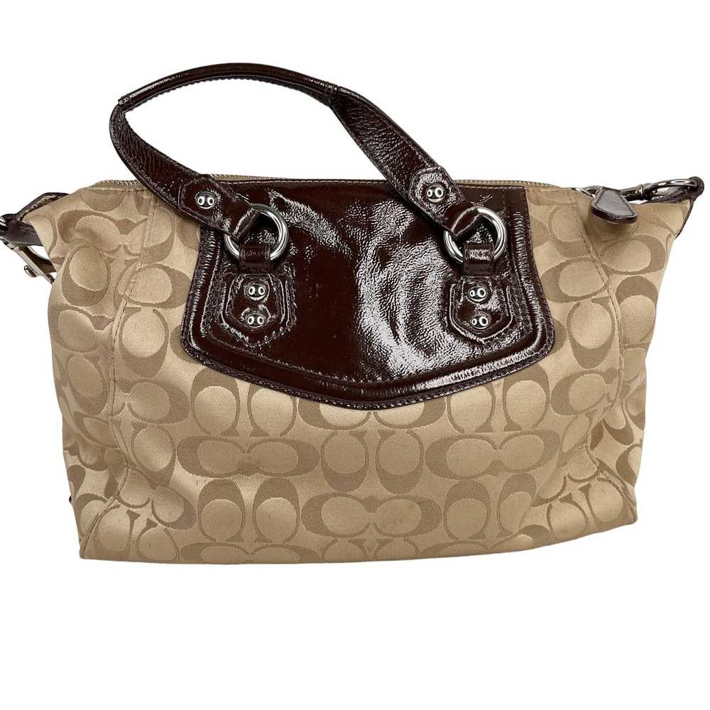 Coach Coach Ashley Signature Satchel Shoulder Bag… - image 3