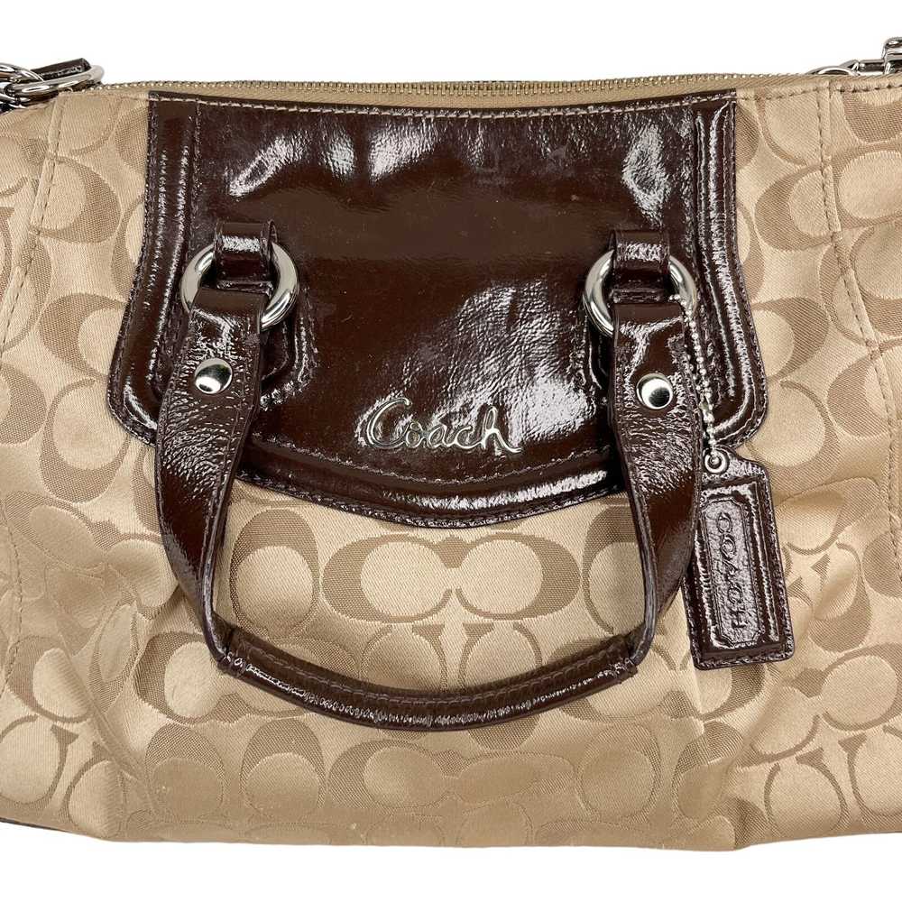 Coach Coach Ashley Signature Satchel Shoulder Bag… - image 9