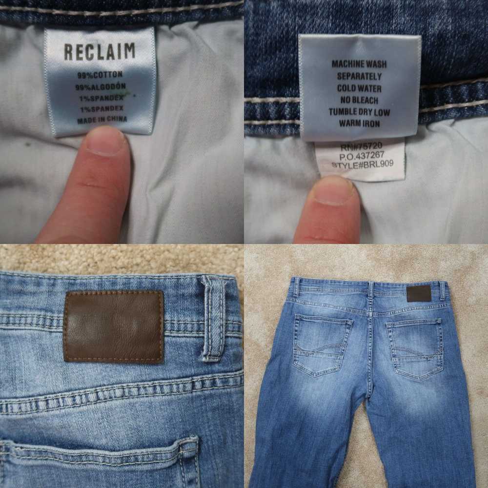 Vintage Reclaim Relaxed Straight leg Jeans Men's … - image 4
