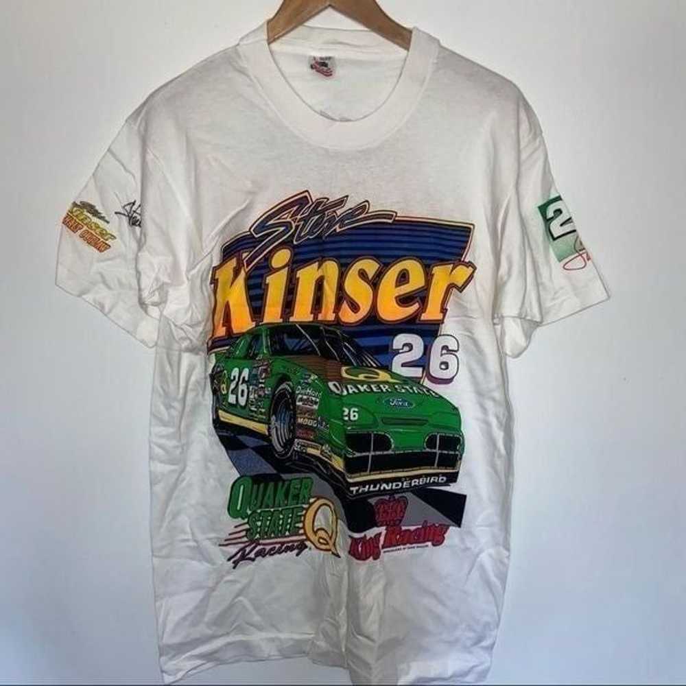 Vintage Steve Kinser Racing Graphic t-shirt - sig… - image 10