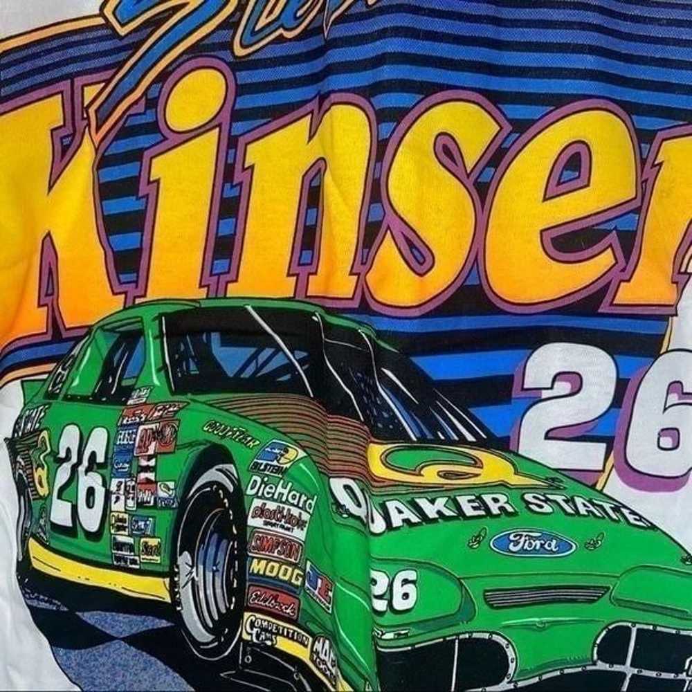 Vintage Steve Kinser Racing Graphic t-shirt - sig… - image 4