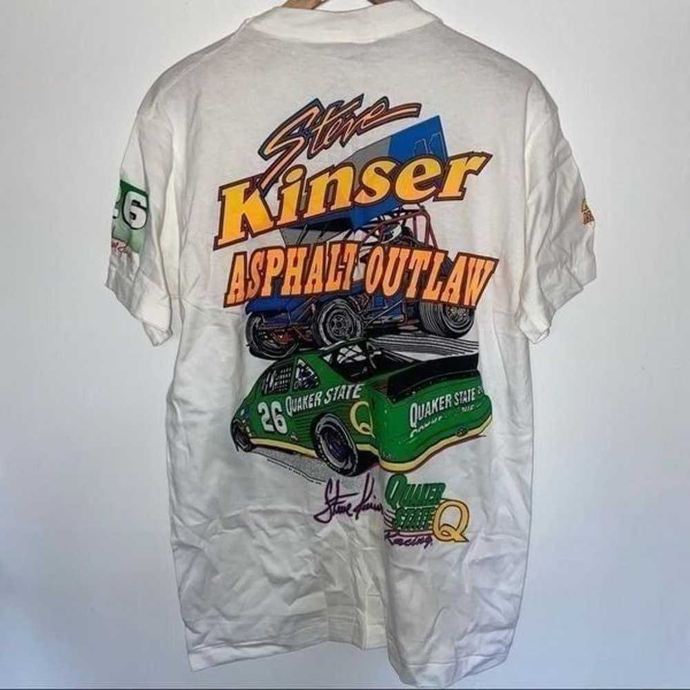 Vintage Steve Kinser Racing Graphic t-shirt - sig… - image 6