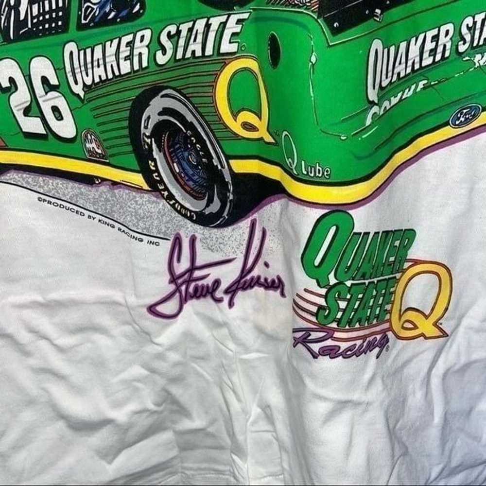 Vintage Steve Kinser Racing Graphic t-shirt - sig… - image 9