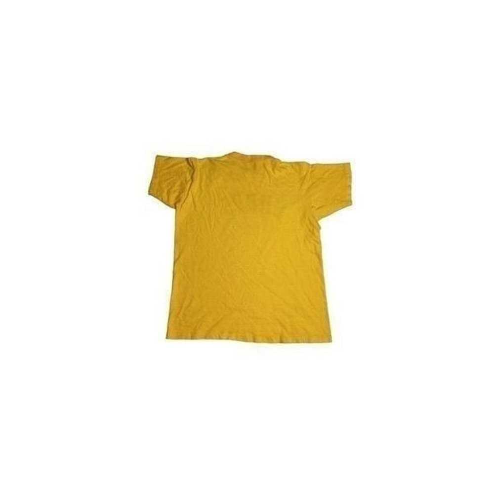 Vintage Single Stitch Yellow Cuffs Tshirt Large - image 8