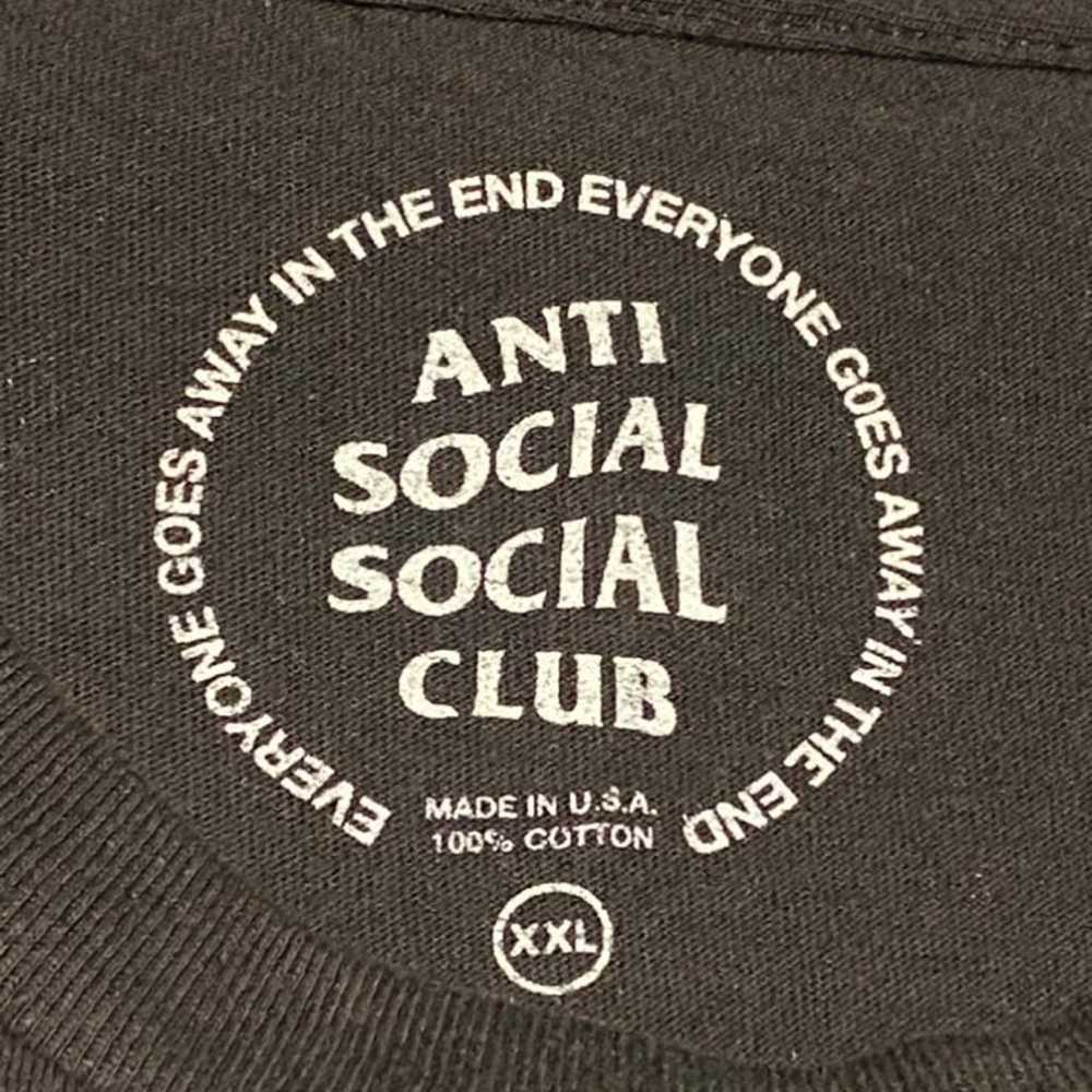 anti social social club shirt - image 3