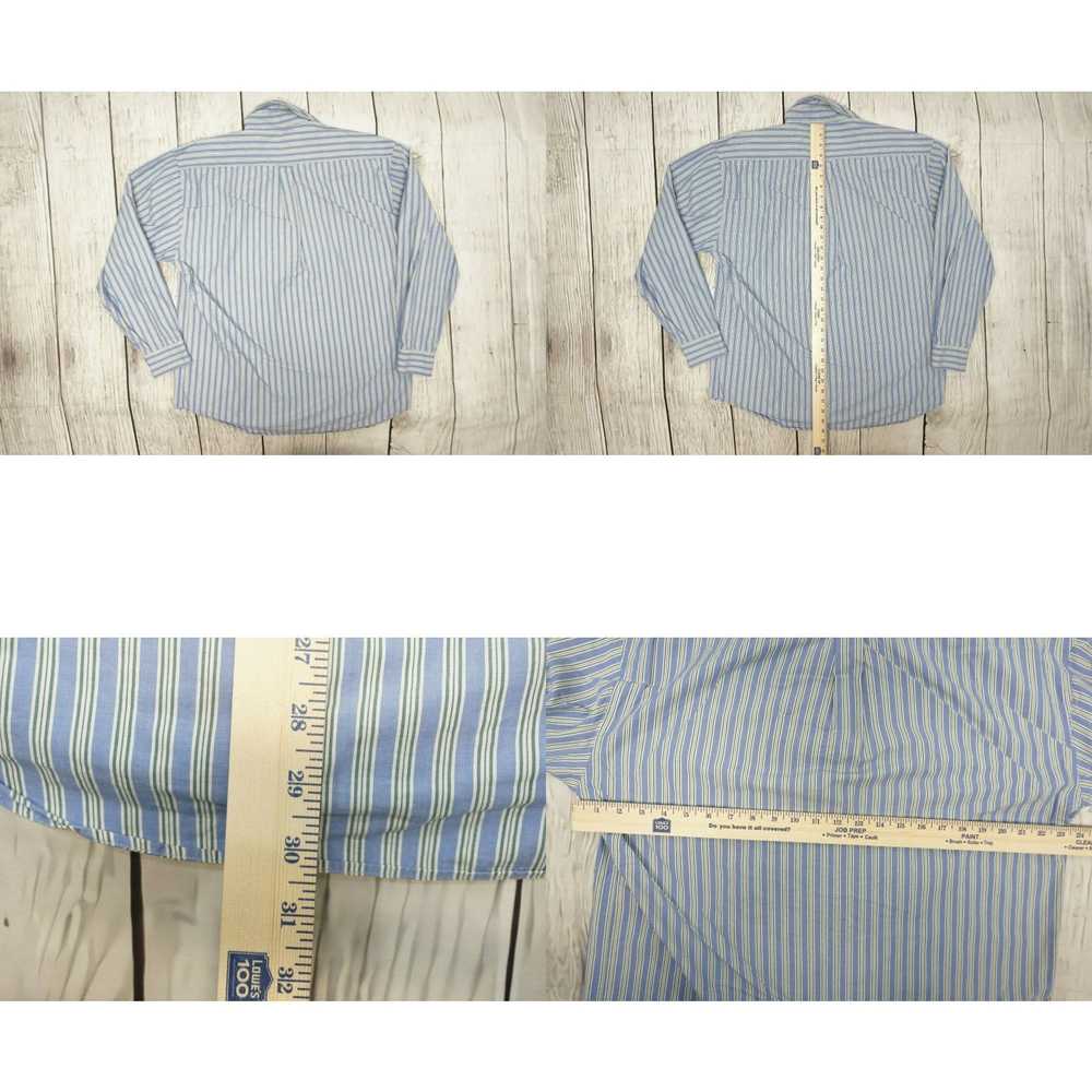 Gap Gap Button Down Shirt Mens L Long Sleeve Blue… - image 4