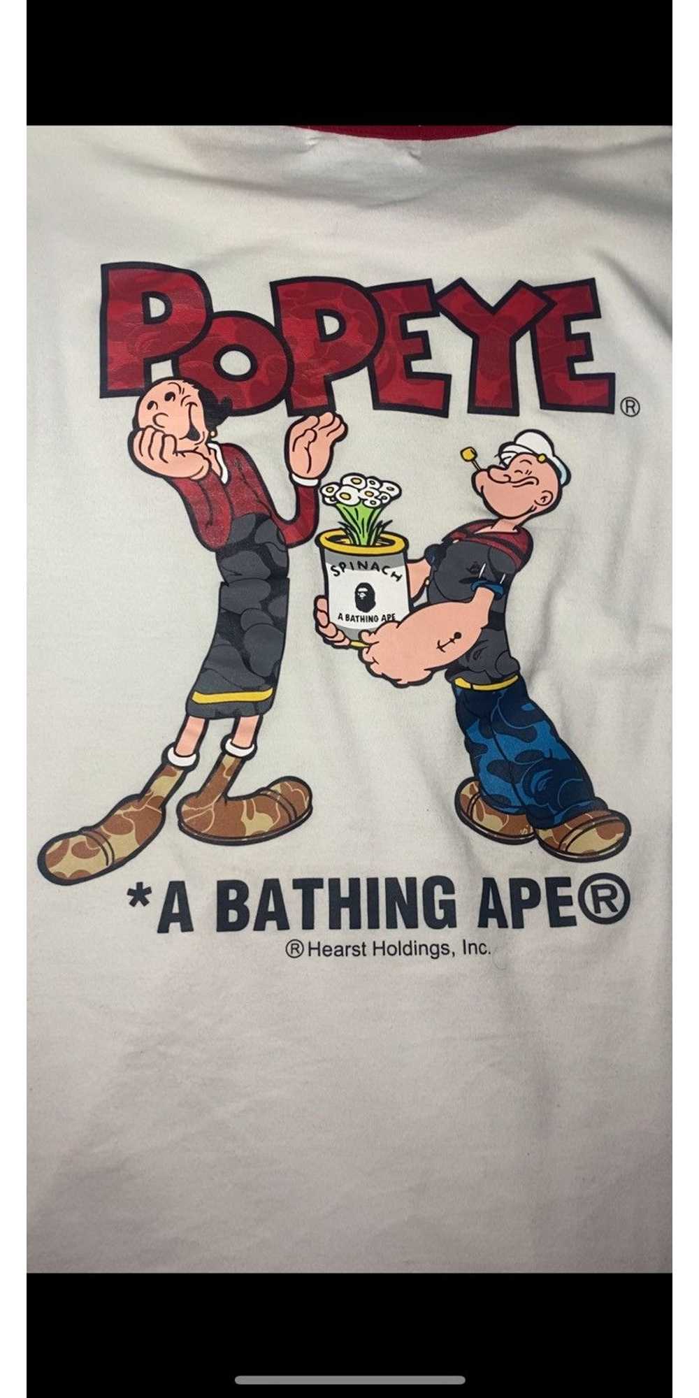 Bape Bape x Popeye Tee - image 1