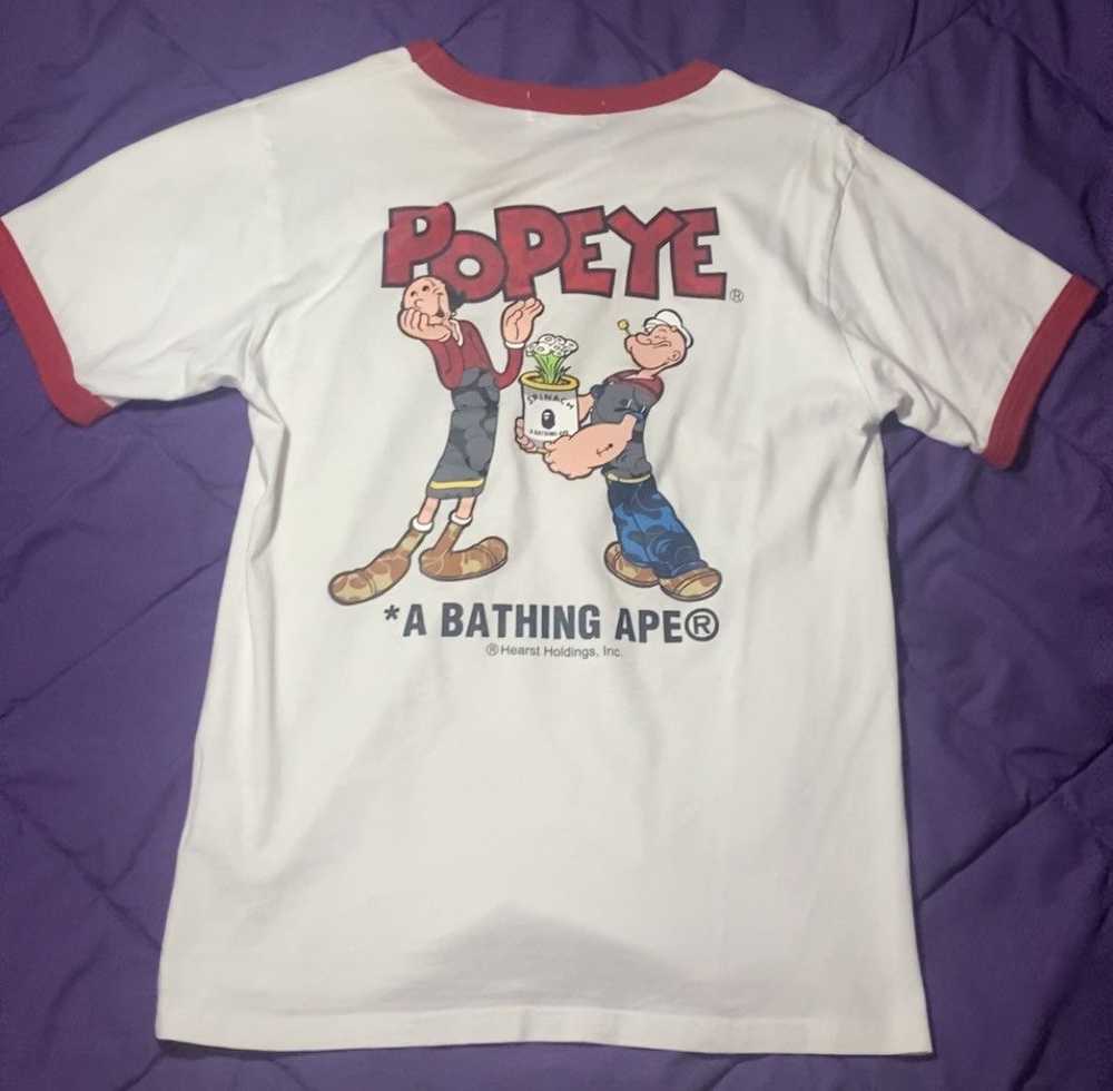 Bape Bape x Popeye Tee - image 2