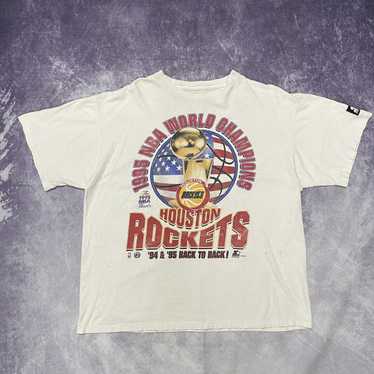 NBA × Vintage Vintage 90s Houston Rockets NBA Cha… - image 1