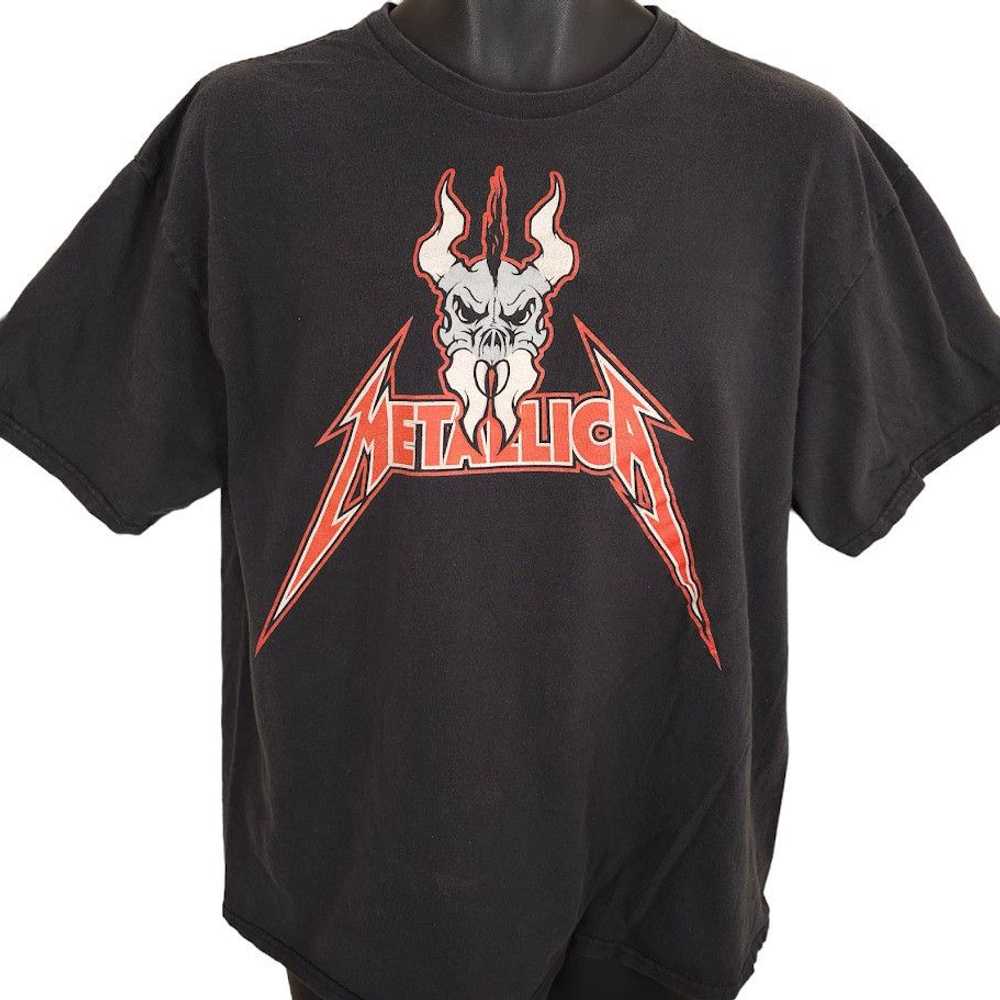 Metallica Metallica T Shirt Mens Size Large Black… - image 1