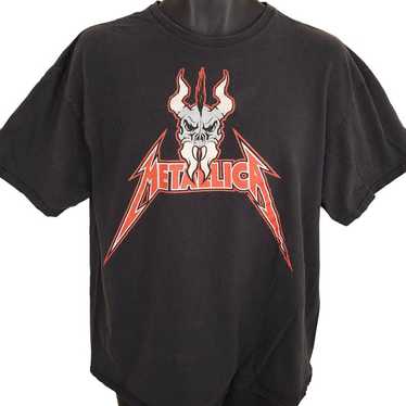 Metallica Metallica T Shirt Mens Size Large Black… - image 1