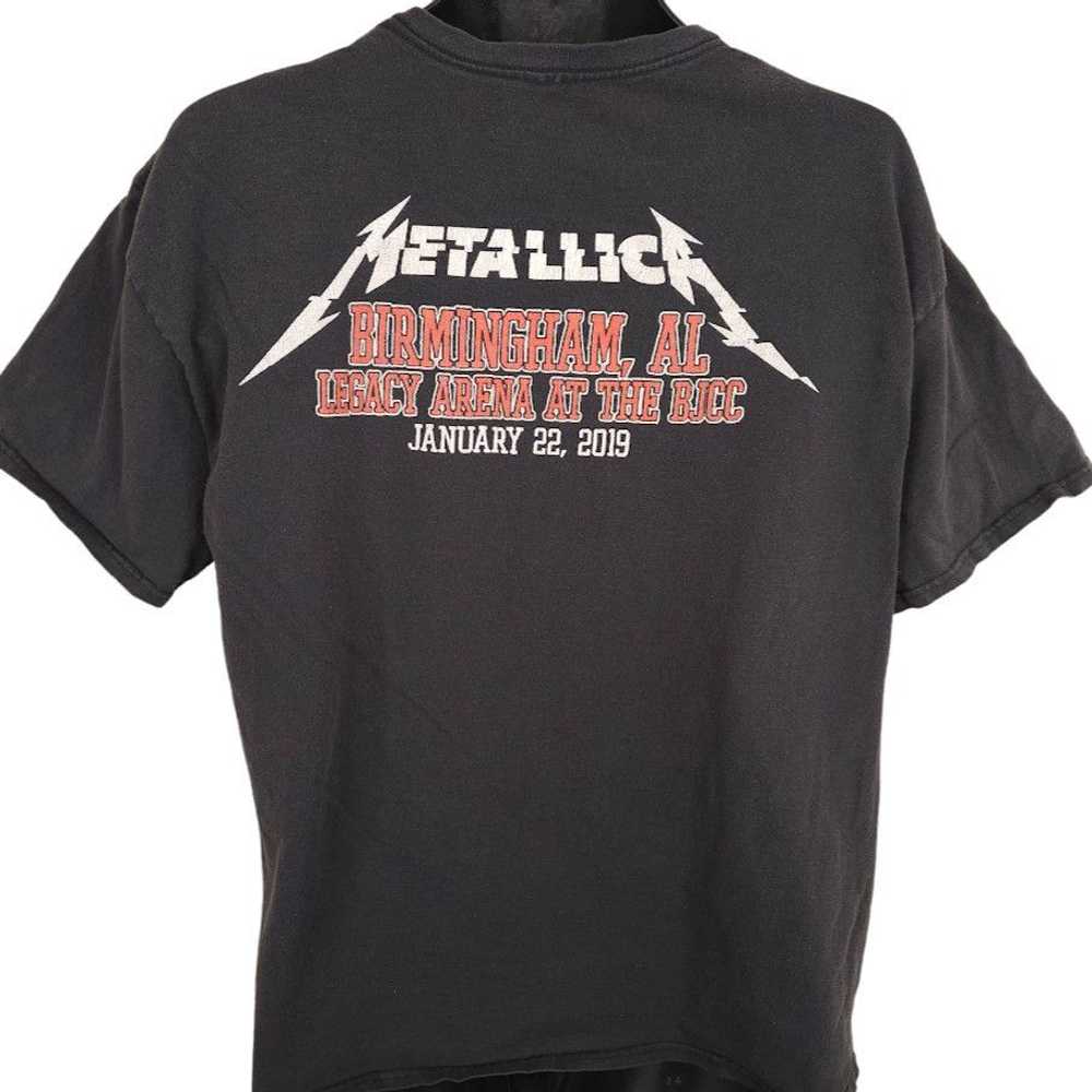 Metallica Metallica T Shirt Mens Size Large Black… - image 3