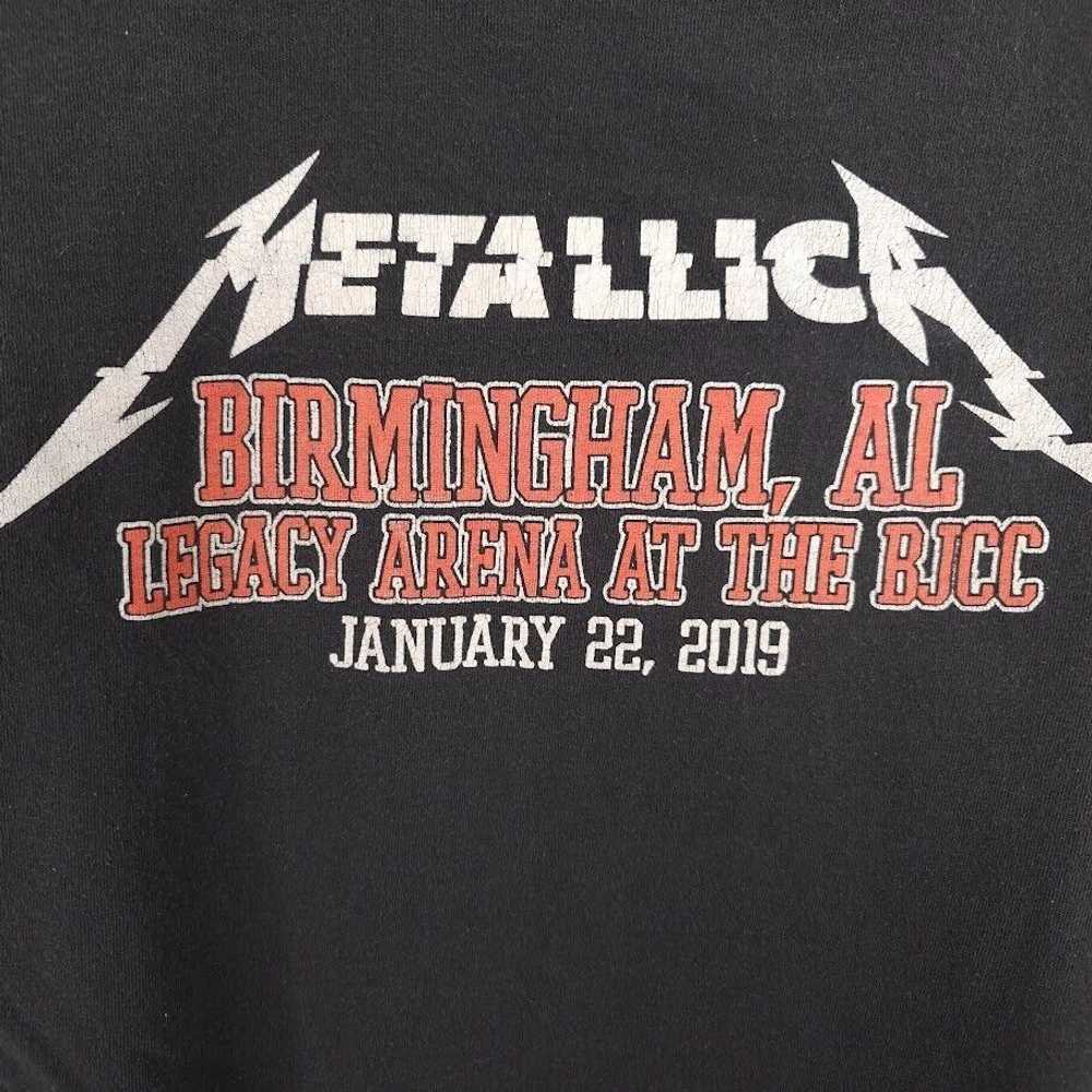 Metallica Metallica T Shirt Mens Size Large Black… - image 4