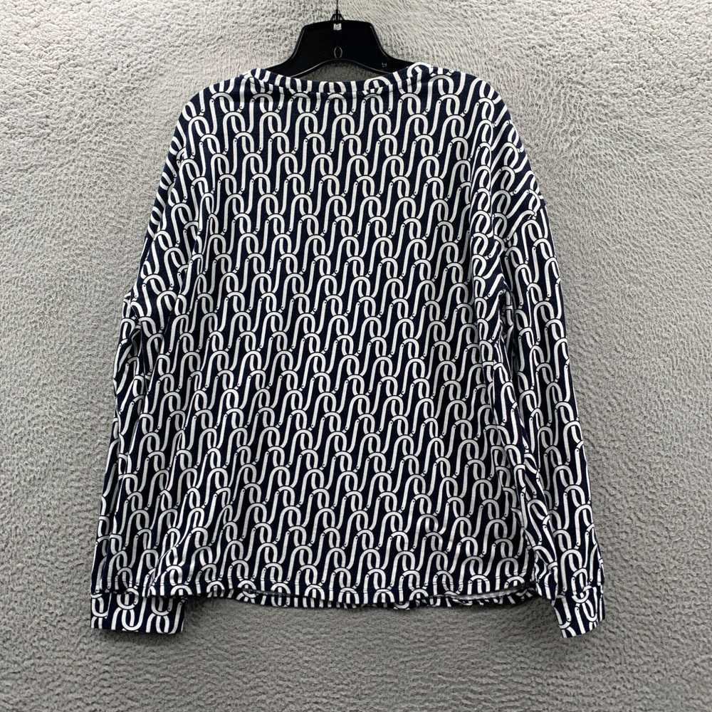 Vintage LIZ CLAIBORNE Blouse Womens XL Top Long S… - image 2