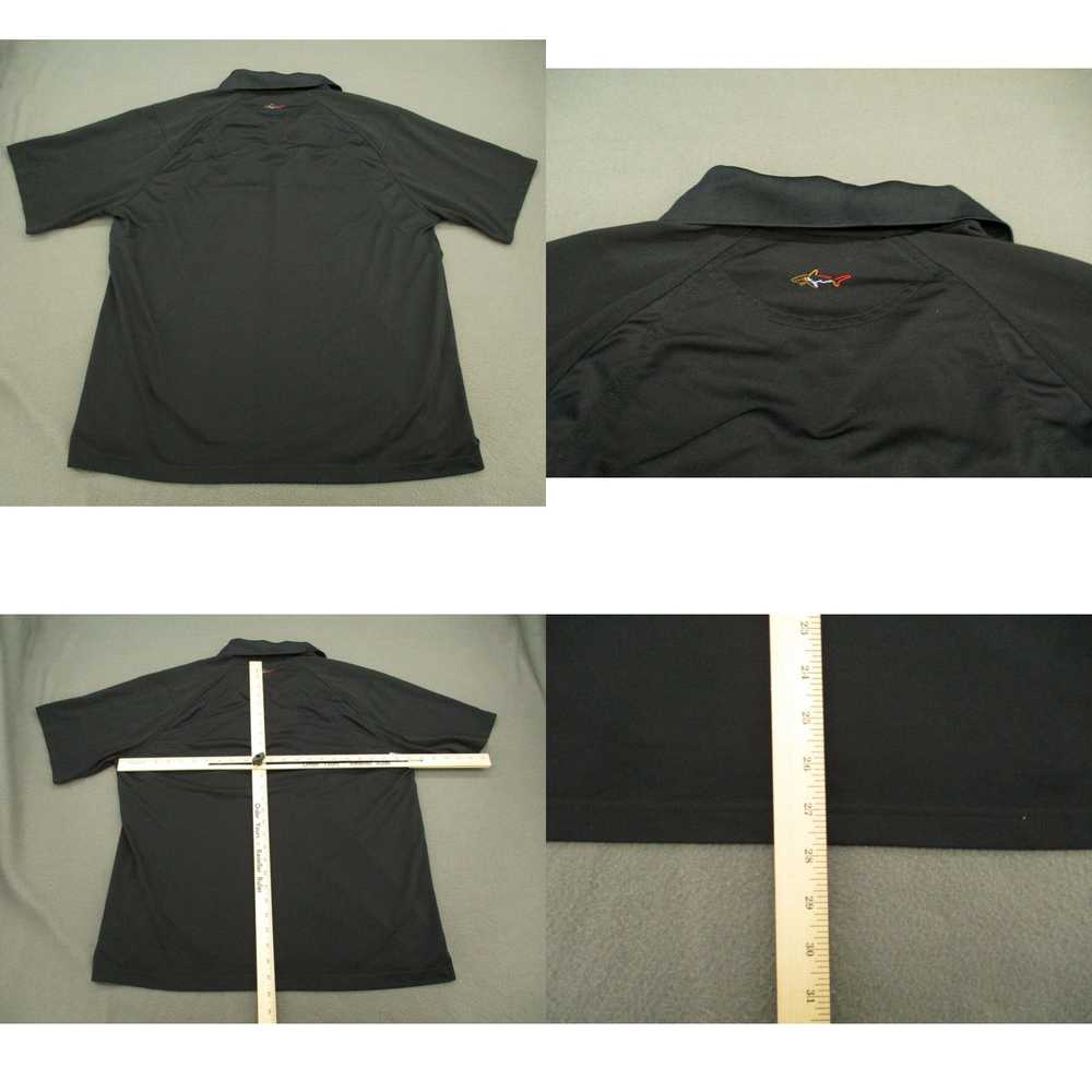 Vintage Greg Norman Polo Shirt Mens XL Black Golf… - image 4