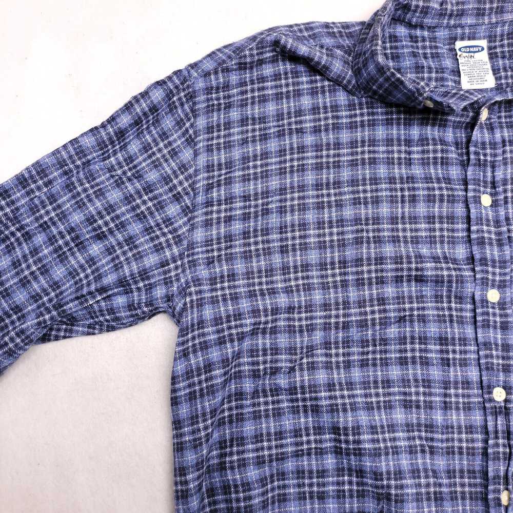 Old Navy Old Navy Tartan Flannel Button Shirt Men… - image 4