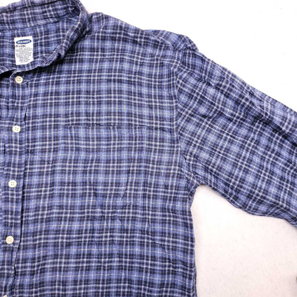 Old Navy Old Navy Tartan Flannel Button Shirt Men… - image 5