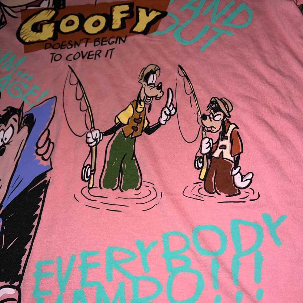 A Goofy Movie Powerline AOP Disney Shirt size Lar… - image 5