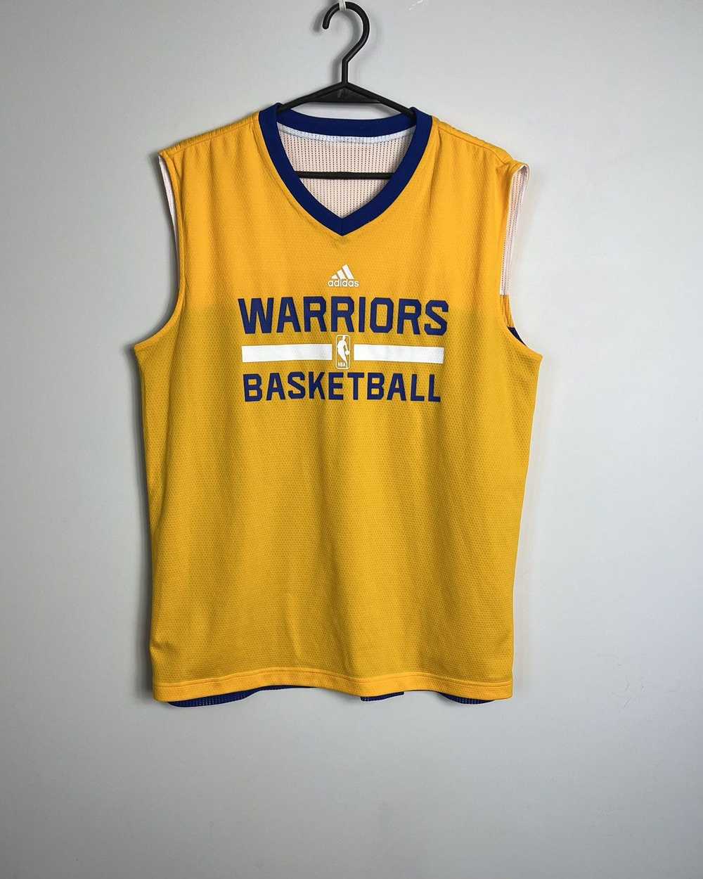 Adidas × NBA Reversible Tshirt Adidas NBA Warrior… - image 1