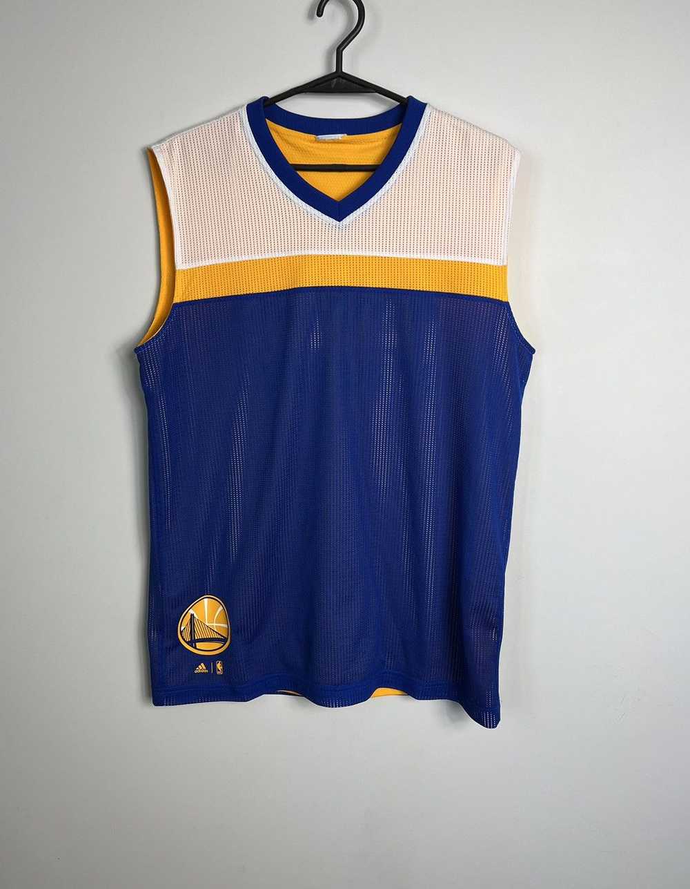 Adidas × NBA Reversible Tshirt Adidas NBA Warrior… - image 2