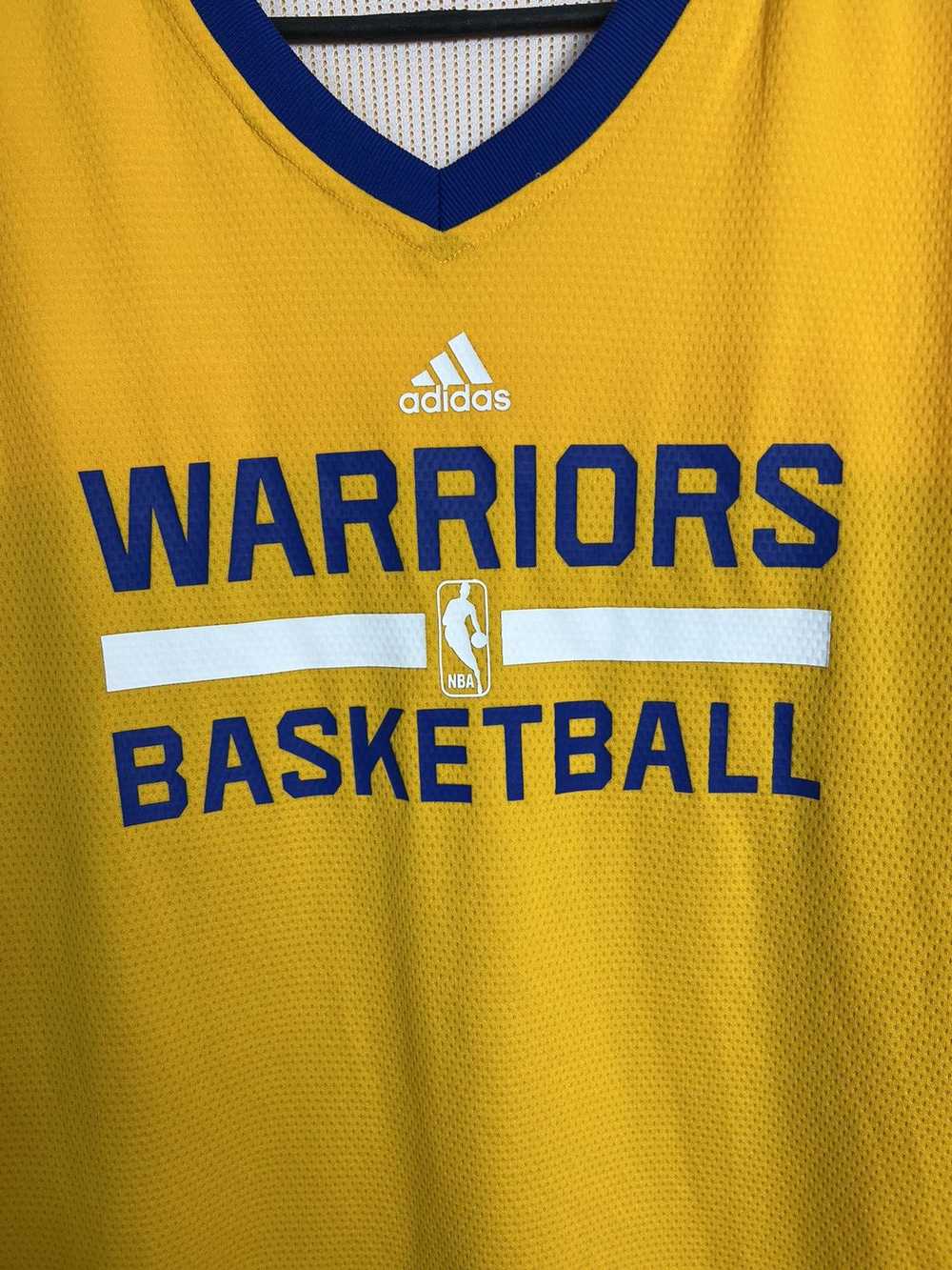 Adidas × NBA Reversible Tshirt Adidas NBA Warrior… - image 3