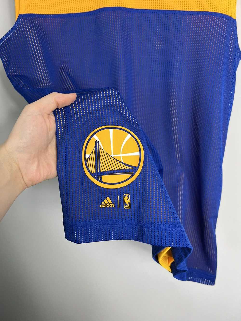 Adidas × NBA Reversible Tshirt Adidas NBA Warrior… - image 4