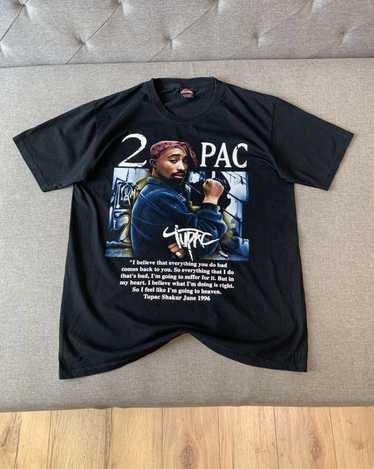 Band Tees × Rap Tees × Rock Tees Rock Tees Tupac … - image 1