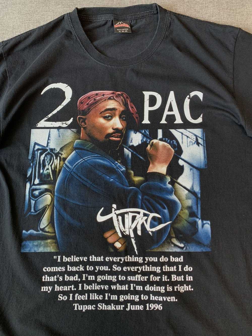 Band Tees × Rap Tees × Rock Tees Rock Tees Tupac … - image 2