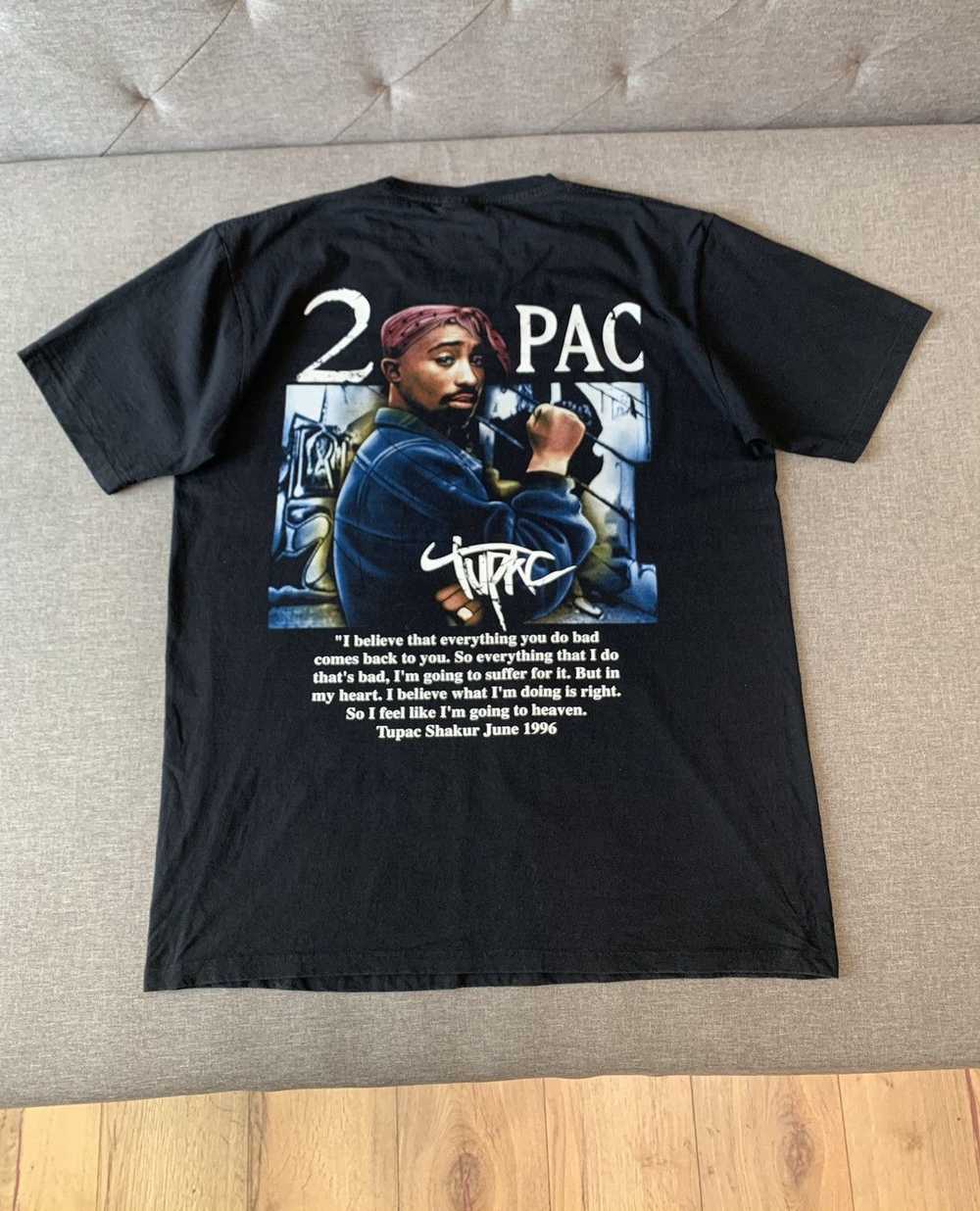 Band Tees × Rap Tees × Rock Tees Rock Tees Tupac … - image 5