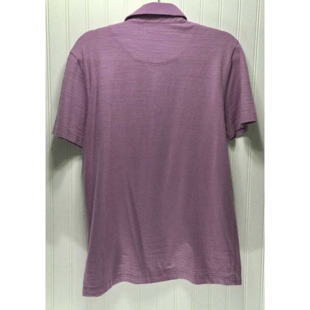 Hugo Boss HUGO BOSS Mens Light Purple Polo Shirt … - image 2