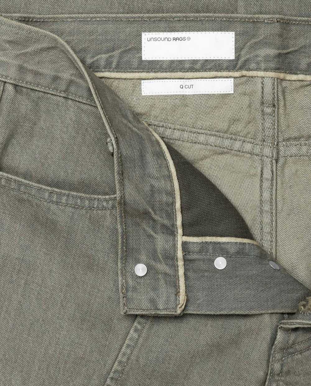 Unsound Rags Unsound Q Cut “Cement” Selvage Denim… - image 3