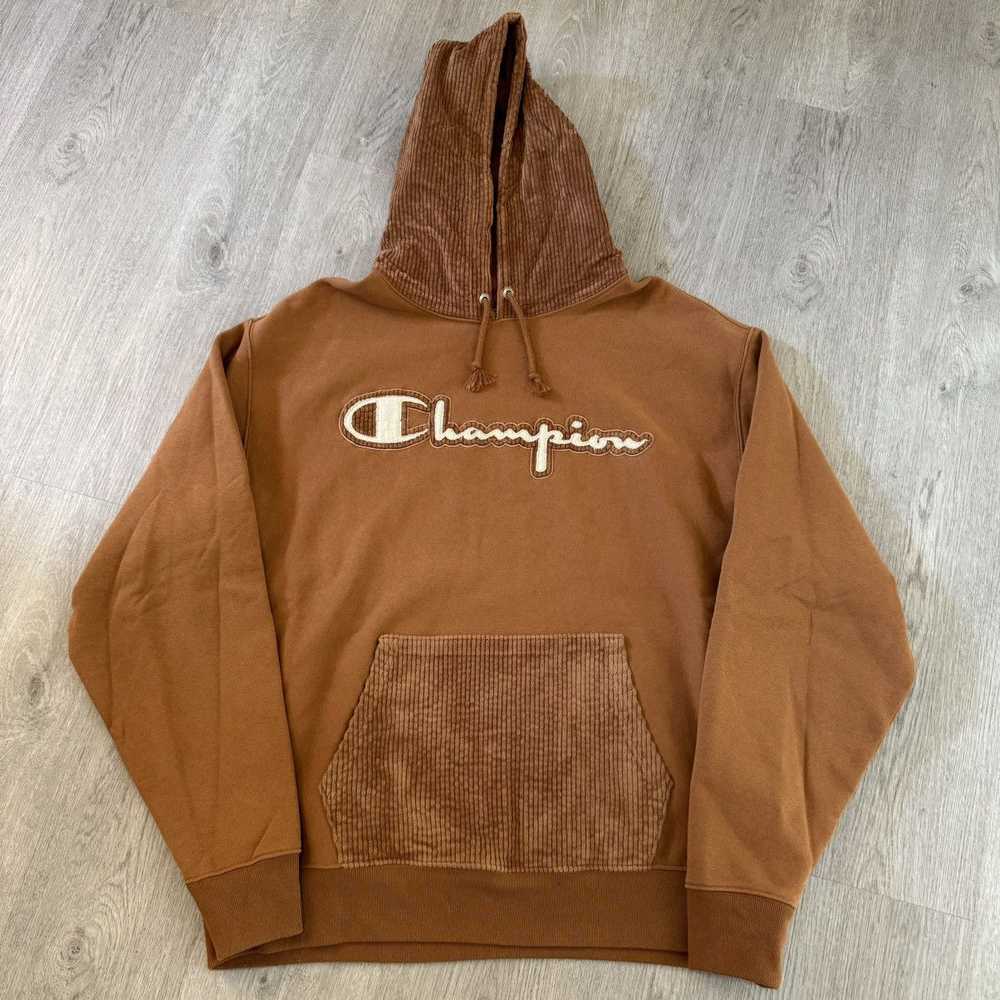 Champion Champion Double Weave Hoodie Corduroy - image 1