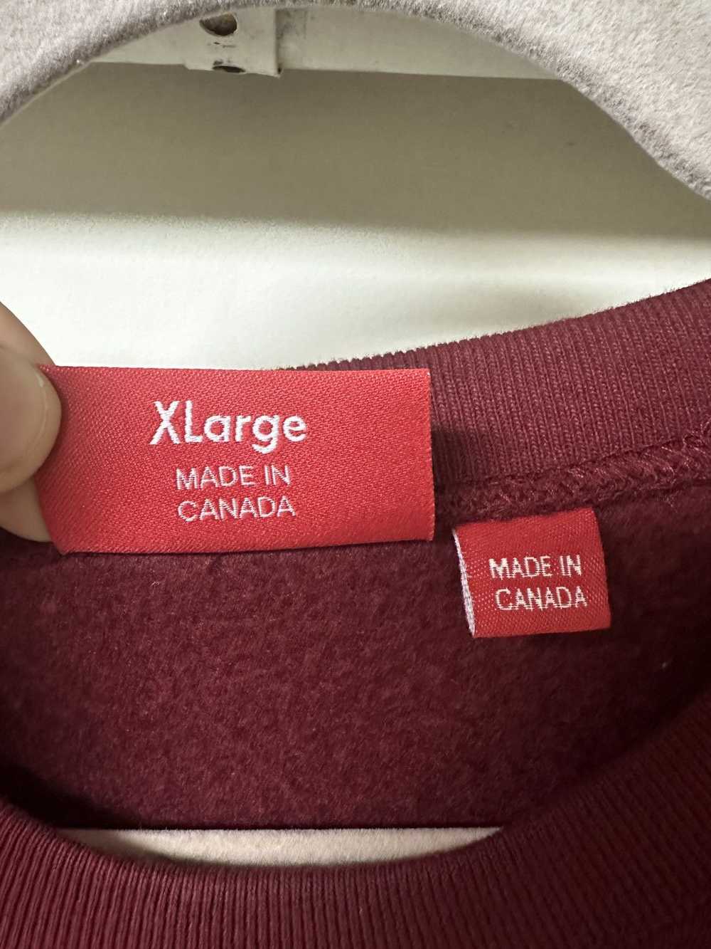 Supreme Supreme FW22 Burgundy Box Logo Crew - image 5