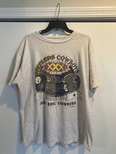 Vintage Super Bowl XXX shirt Steelers vs cowboys 1