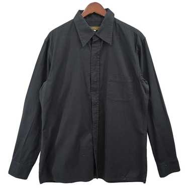Y's for men 00's 縮絨ウールシャツジャケット オリーブ 3