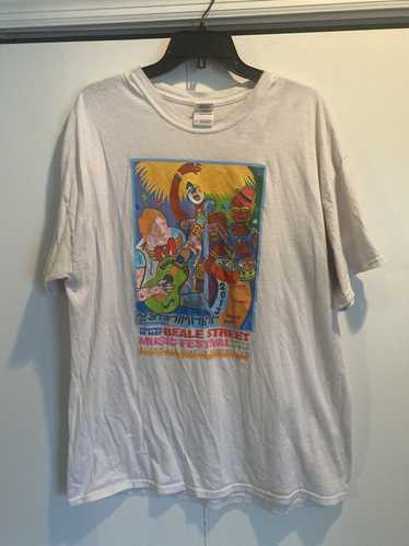 Gildan Beale street music festival concert shirt - image 1