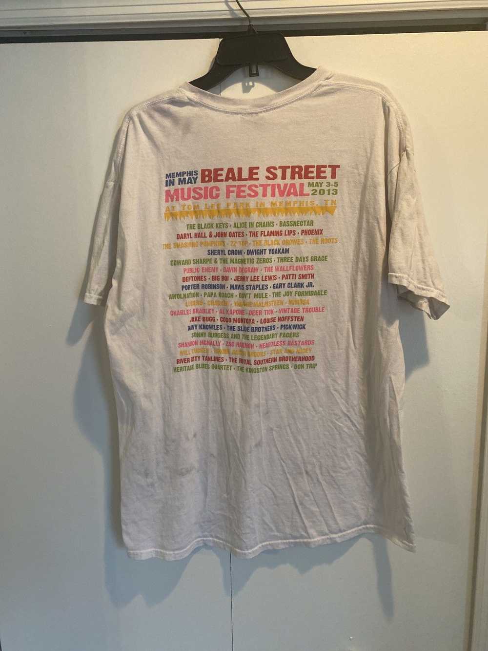 Gildan Beale street music festival concert shirt - image 2