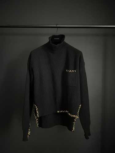 Marni Raw Edge Turtleneck Sweater