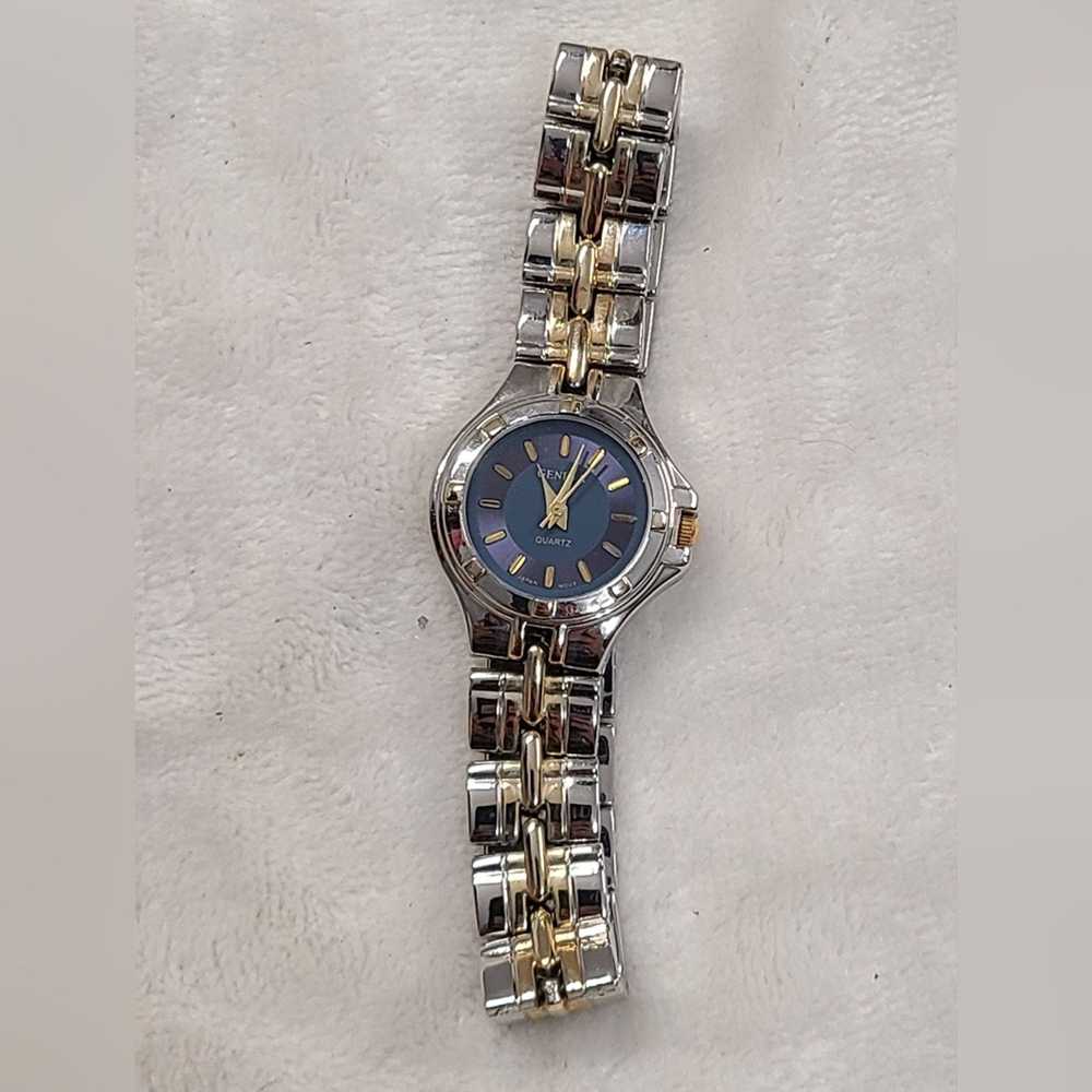 Geneva Vintage Geneva Women's Two Tone Blue Face … - image 3