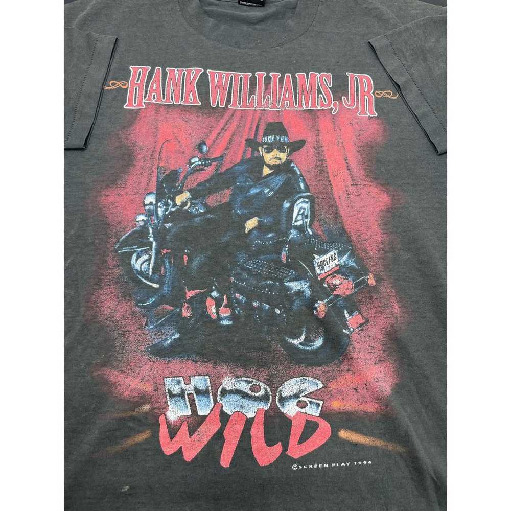 Vintage 1994 Hank Williams Hog Wild Concert Tour … - image 2