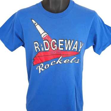 Vintage Vintage Ridgeway Rockets T Shirt Mens Size