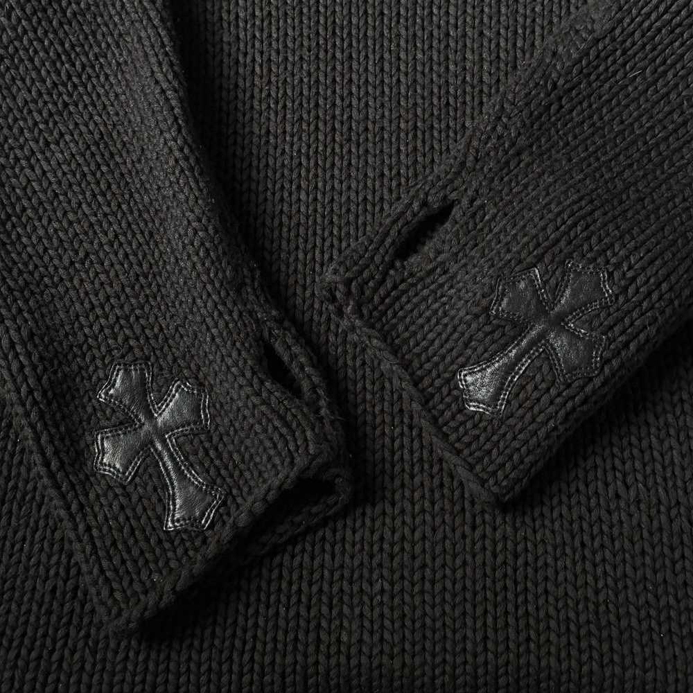 Chrome Hearts × Vintage 2000’s Heavy Knit Cross P… - image 5