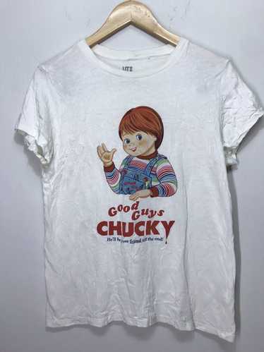 Movie Film Cinema  Uniqlo Chucky X Uniqlo T Shirt Horror