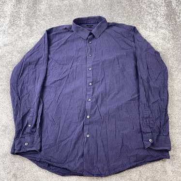 Apt. 9 APT.9 Button-Up Shirt Men's Size 2XLT Purp… - image 1